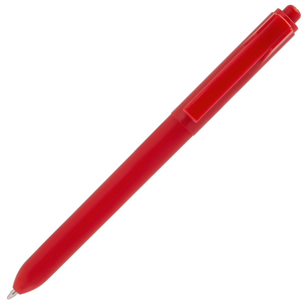 Ручка шариковая Hint, красная, красный, пластик