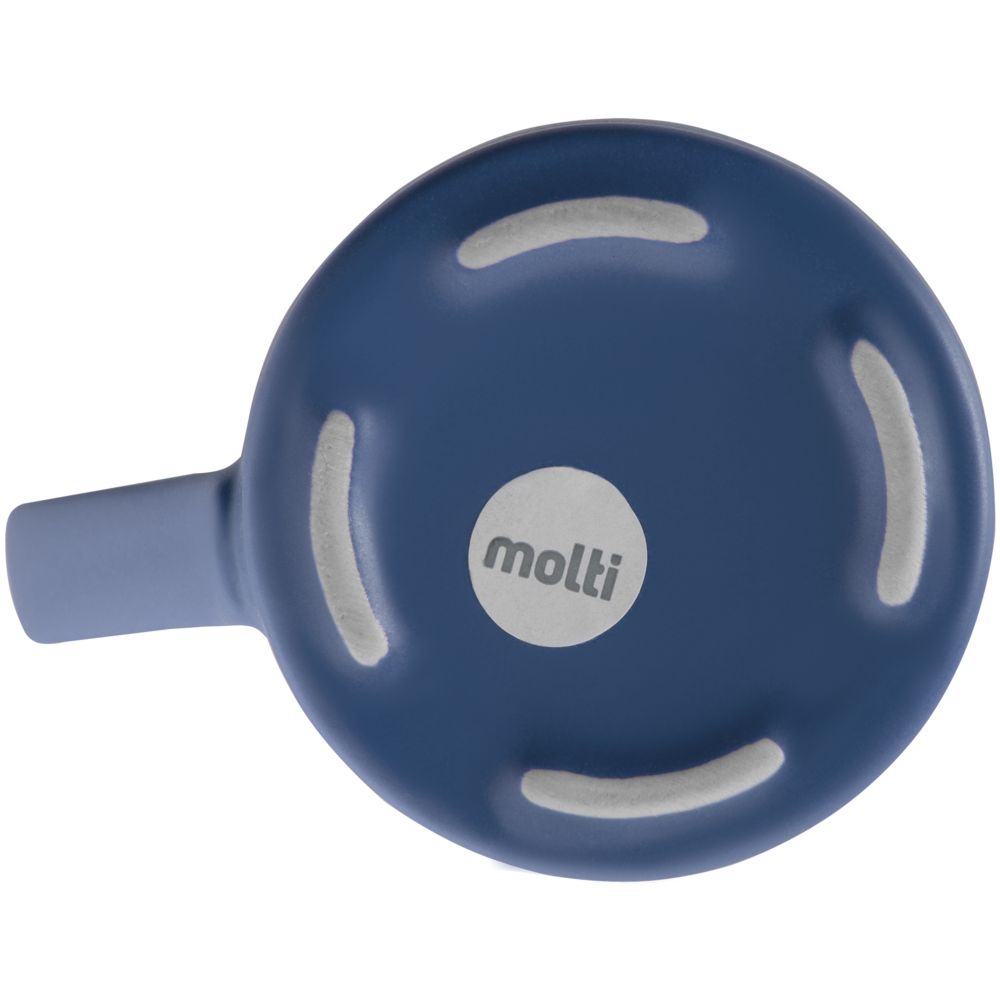 Кружка Modern Bell, матовая, синяя, синий, фарфор