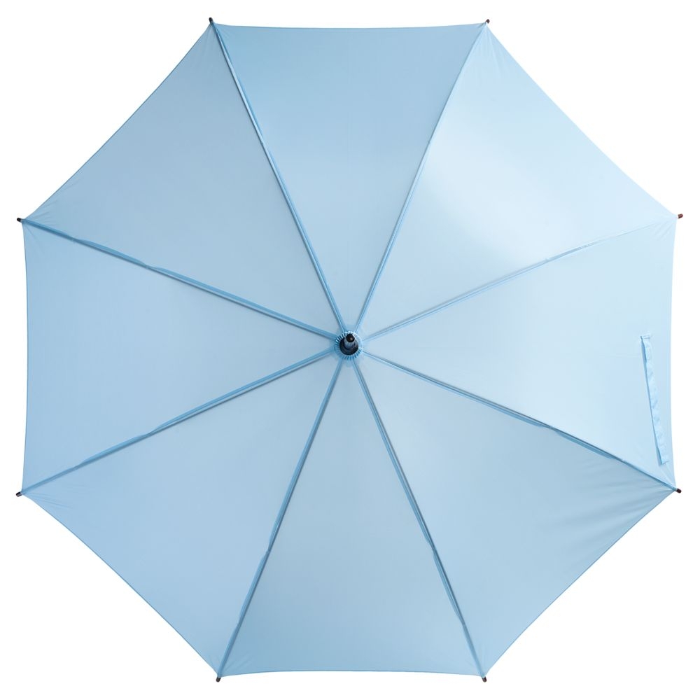 Зонт-трость Standard, голубой, голубой, полиэстер