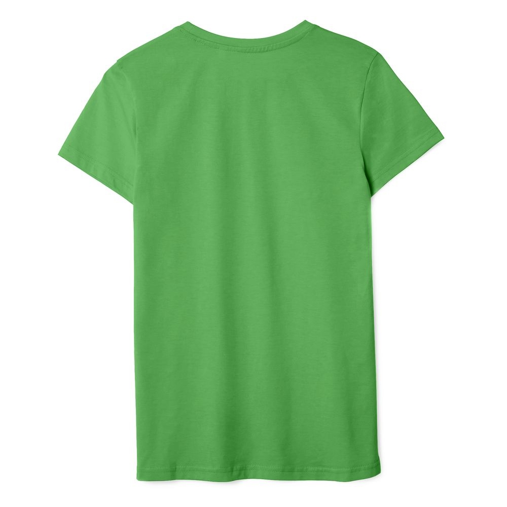 Футболка женская T-bolka Lady, ярко-зеленая, зеленый, хлопок