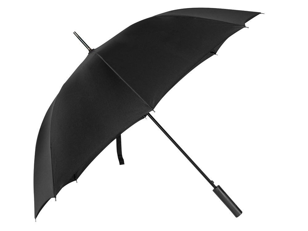 Зонт-трость «Slim», черный, полиэстер