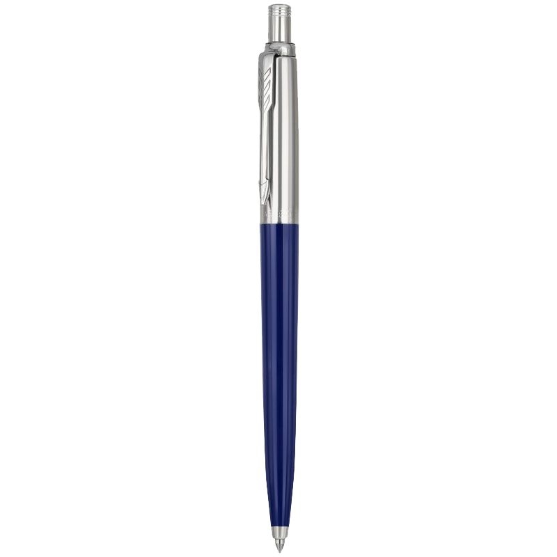 Ручка шариковая Parker Jotter Originals Navy Blue Chrome CT, темно-синяя, синий