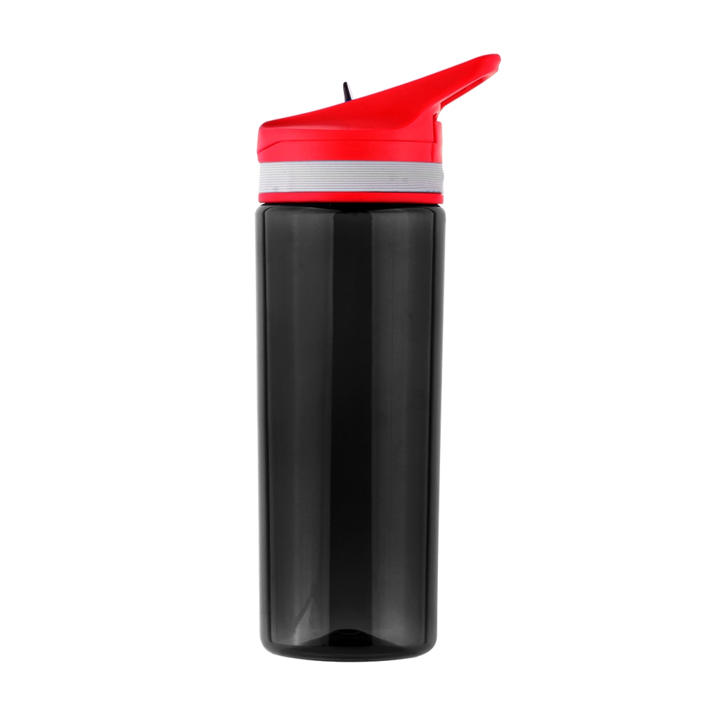 Пластиковая бутылка Jimy, красная, красный