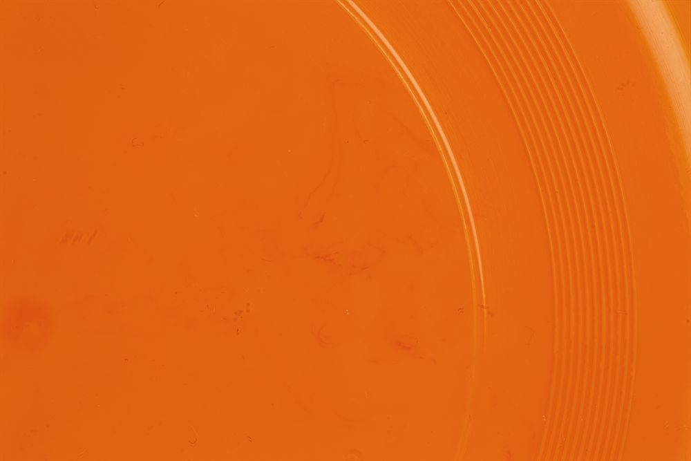 Летающая тарелка-фрисби Cancun, оранжевая, оранжевый, пластик