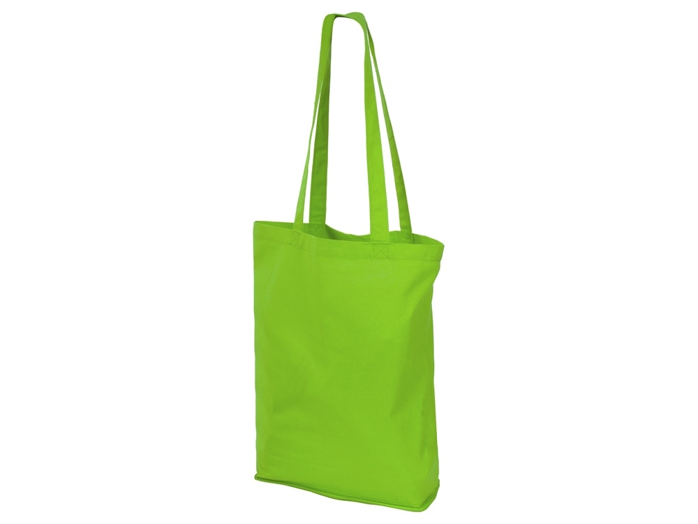 Складная хлопковая сумка «Skit», зеленый, хлопок