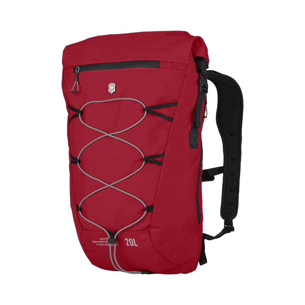 Рюкзак VICTORINOX Altmont Active L.W. Rolltop Backpack, красный, 100% нейлон, 30x19x46 см, 20 л, красный