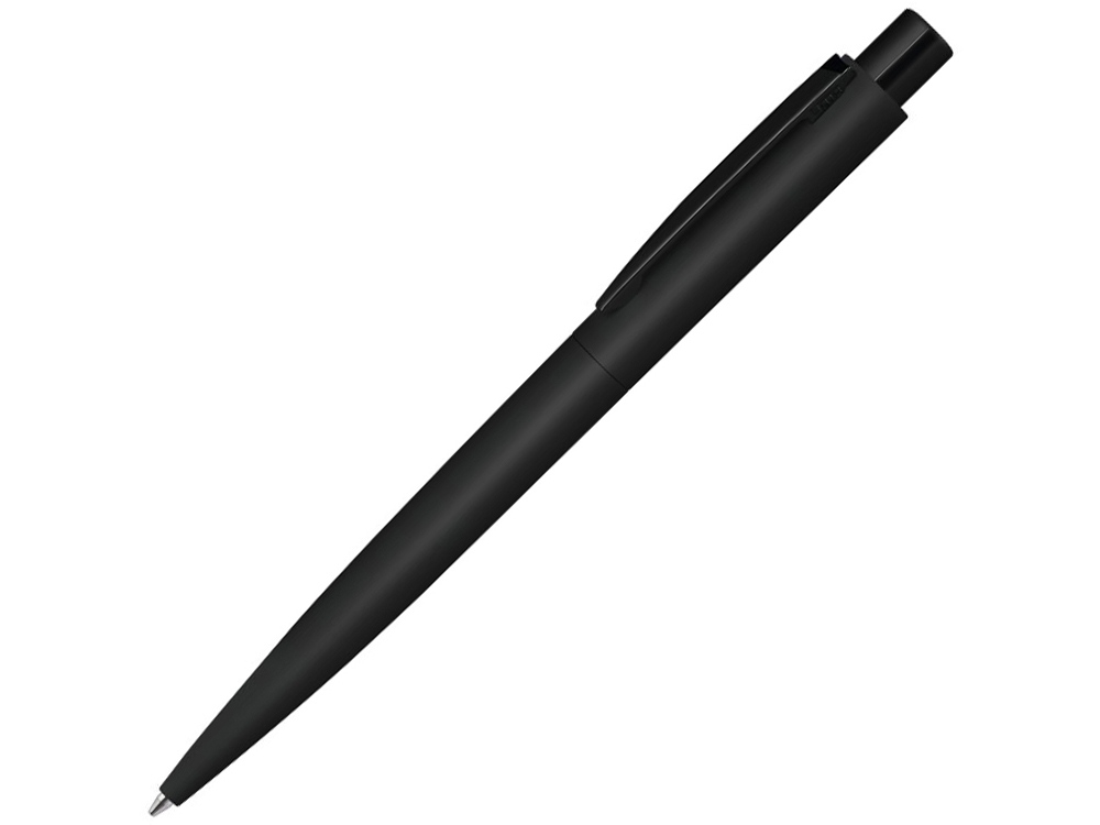 Ручка шариковая металлическая «Lumos M» soft-touch, черный, soft touch