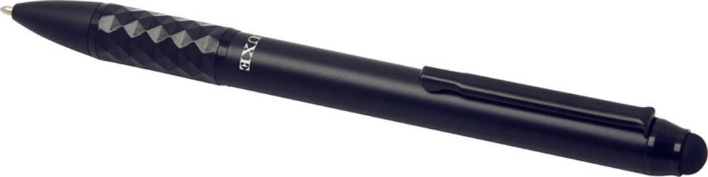 Ручка-стилус металлическая шариковая «Tactical Dark», черный, алюминий