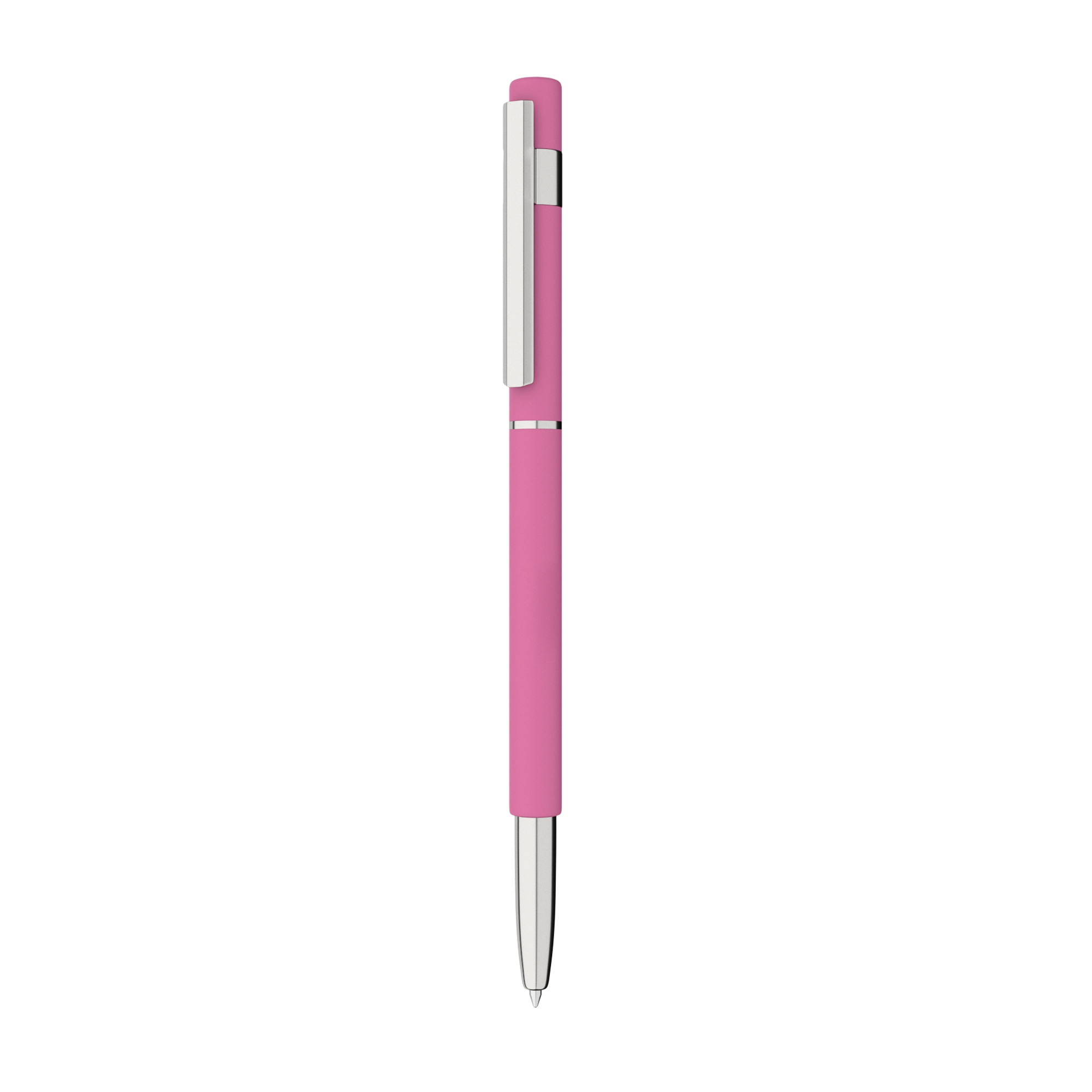 Ручка шариковая "Star", покрытие soft touch, розовый, металл в покрытии softtouch