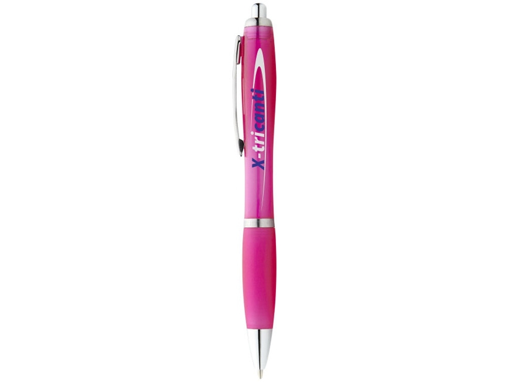 Ручка пластиковая шариковая «Nash», розовый, пластик