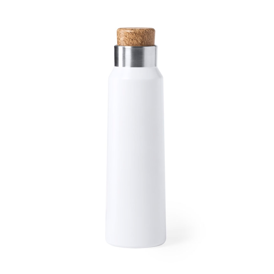 Бутылка для воды ANUKIN, белая, 770 мл, нержавеющая сталь, белый, нержавеющая сталь
