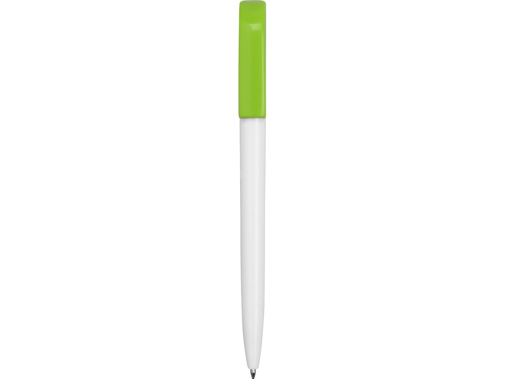 Ручка пластиковая шариковая «Миллениум Color CLP», зеленый, белый, пластик