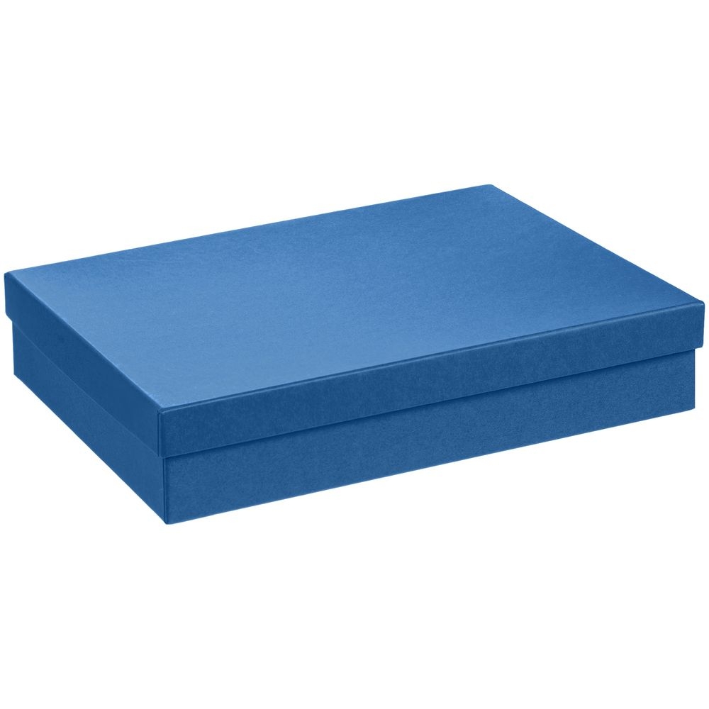 Коробка Giftbox, синяя, синий, картон