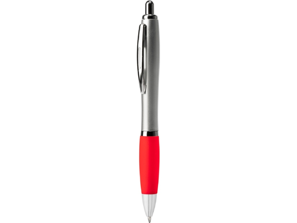 Ручка пластиковая шариковая CONWI, красный, пластик