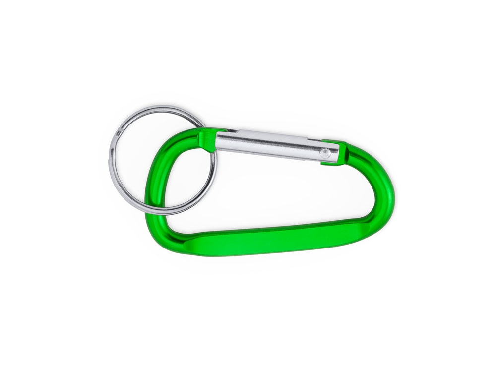Брелок-карабин для ключей PALE, зеленый