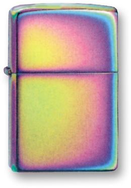 Зажигалка ZIPPO Classic с покрытием Spectrum™, латунь/сталь, разноцветная, глянцевая, 38x13x57 мм, разноцветный