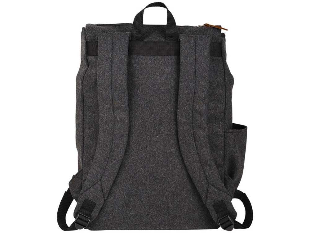 Рюкзак «Campster» для ноутбука 15", коричневый, серый, полиэстер