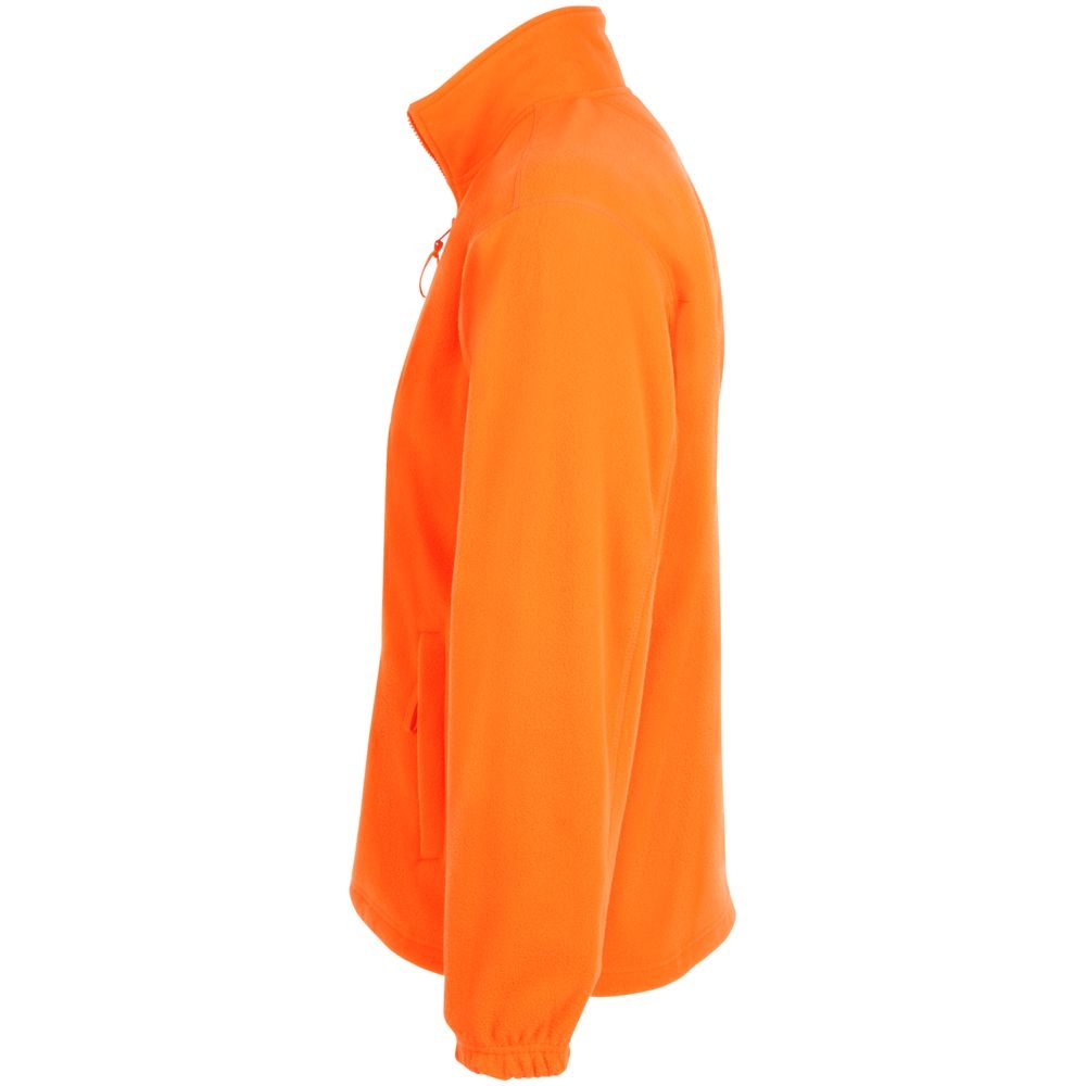 Куртка мужская North, оранжевый неон, оранжевый, полиэстер 100%, плотность 300 г/м²; флис