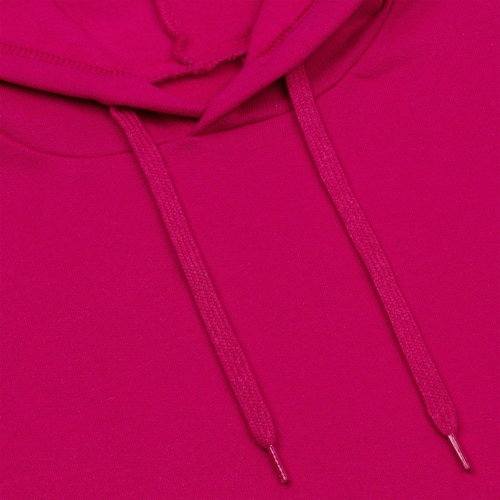 Толстовка с капюшоном Snake II ярко-розовая (фуксия), розовый, хлопок