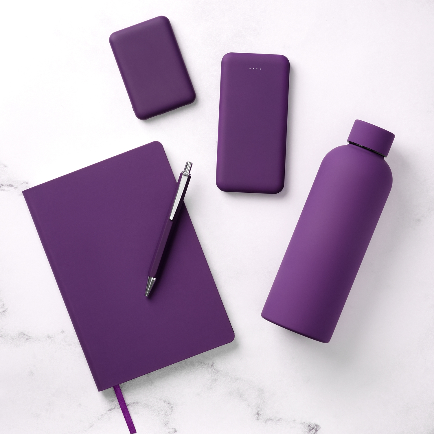 Ежедневник Spark недатированный, фиолетовый (без упаковки, без стикера), фиолетовый