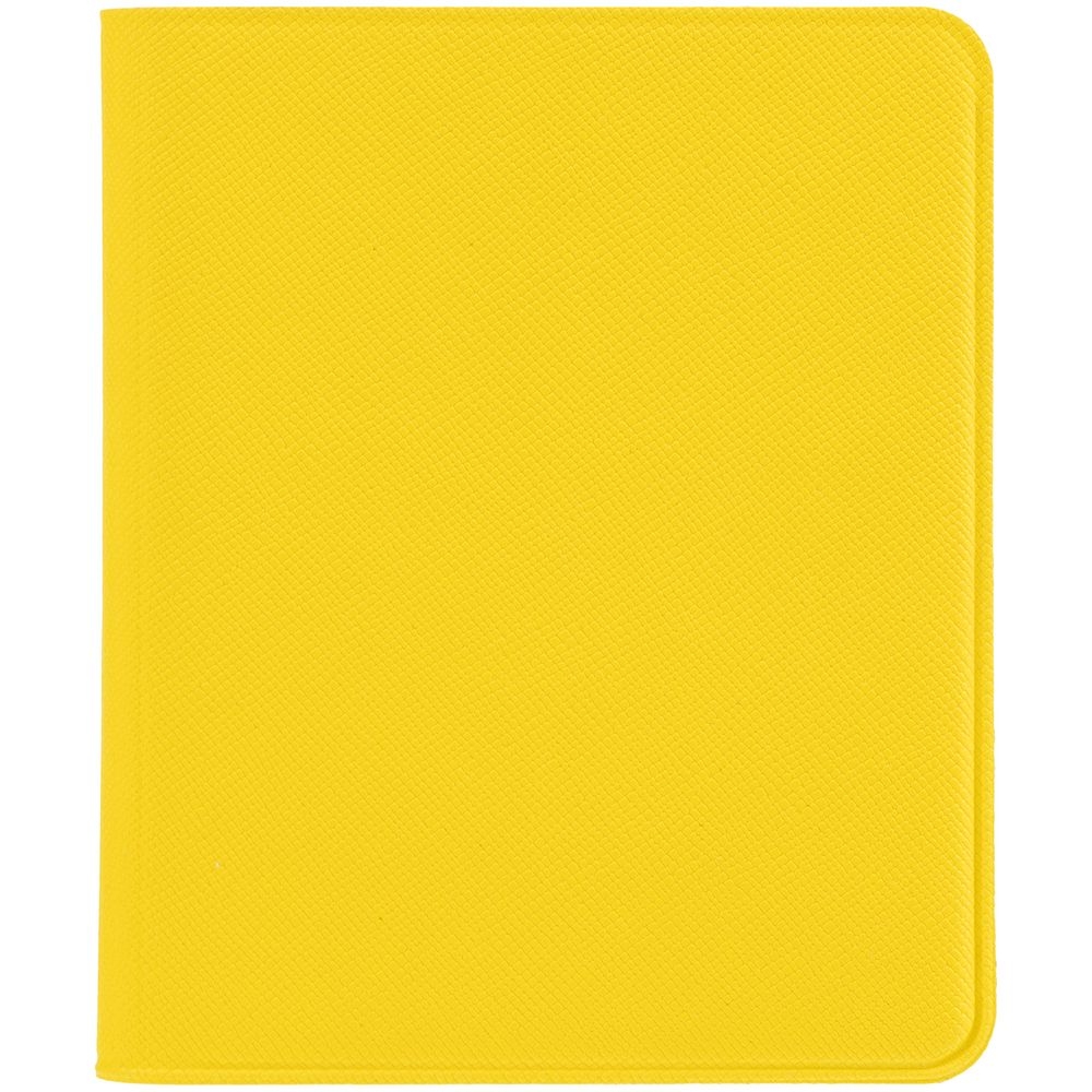 Картхолдер с отделением для купюр Dual, желтый, желтый, кожзам