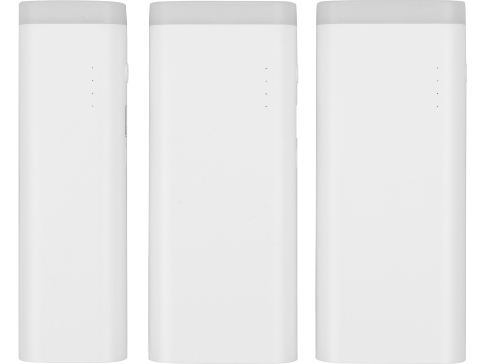 Внешний аккумулятор «Lantern», 12500 mAh, белый, soft touch