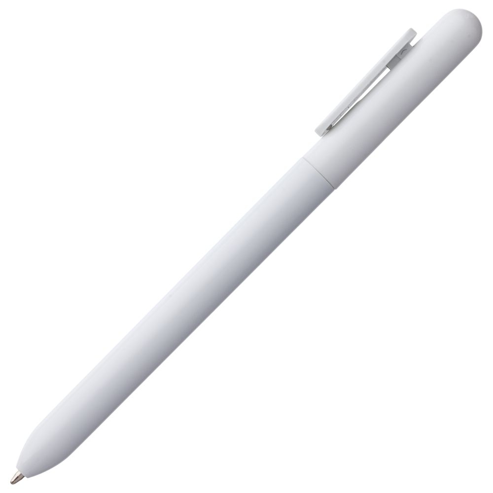 Ручка шариковая Swiper, белая, белый, пластик
