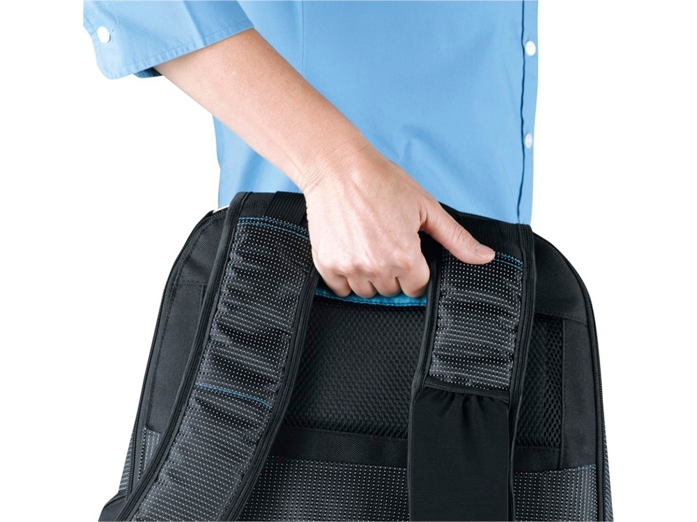 Рюкзак TY с карманом для ноутбука диагональю15,4", черный, полиэстер