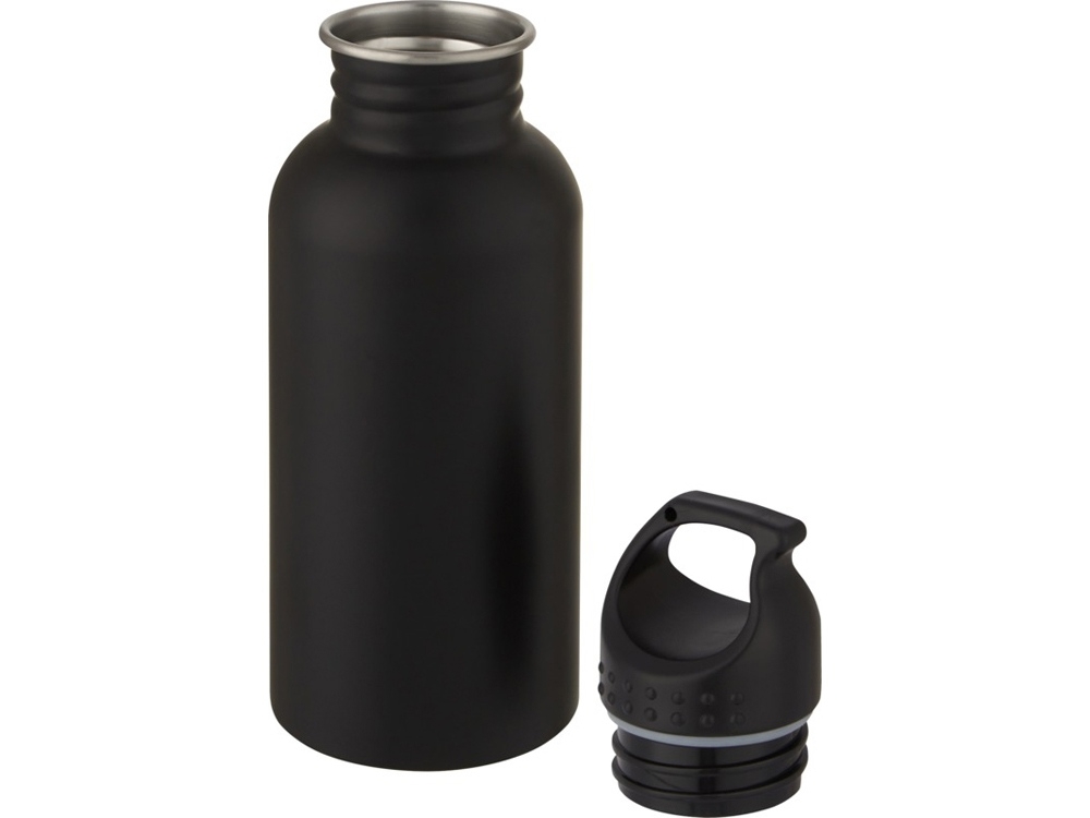 Бутылка спортивная из стали «Luca», 500 мл, черный, металл