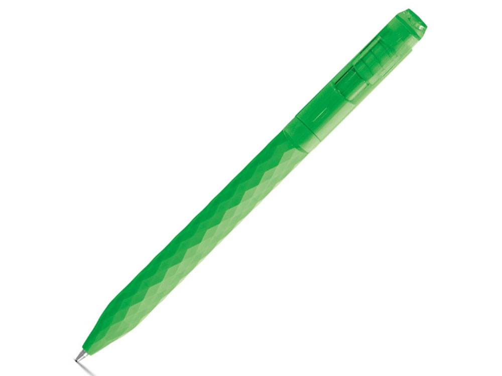Ручка пластиковая шариковая «TILED», зеленый, пластик