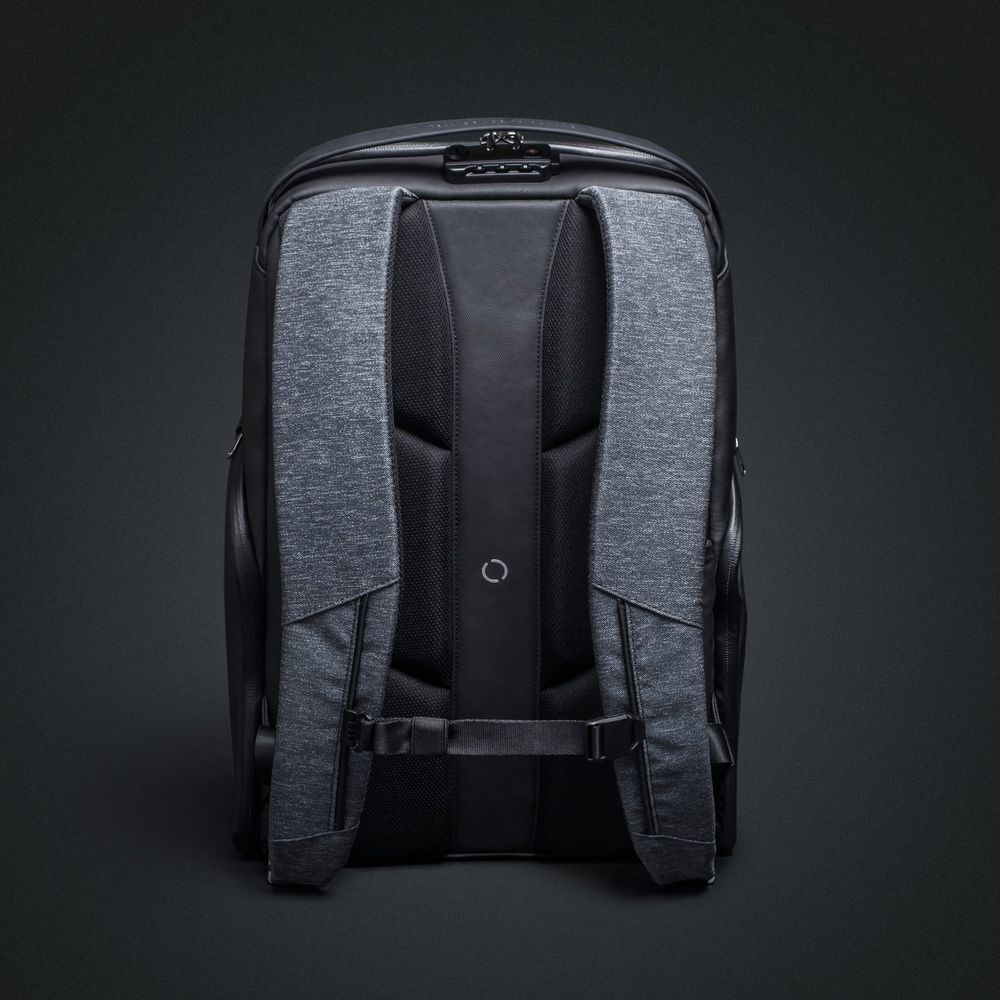 Рюкзак FlexPack Pro, темно-серый, серый, полиэстер
