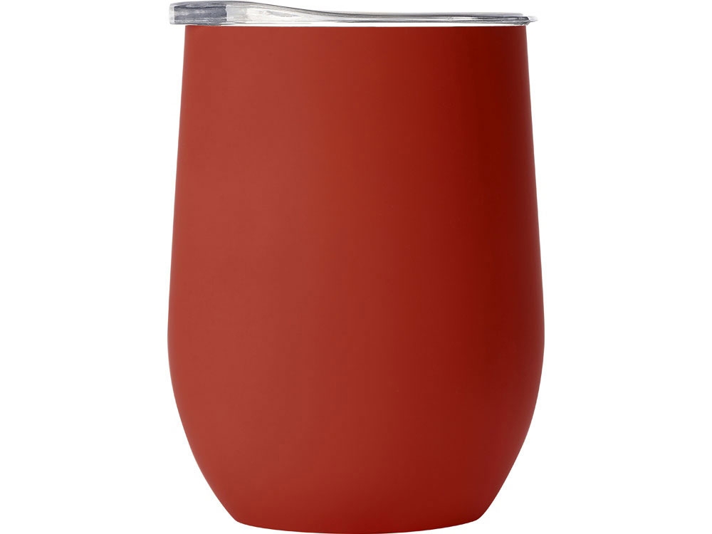 Термокружка «Vacuum mug C1», soft touch, 370 мл, красный, металл, soft touch
