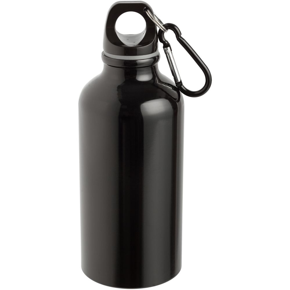 Бутылка для спорта Re-Source, черная, черный, алюминий