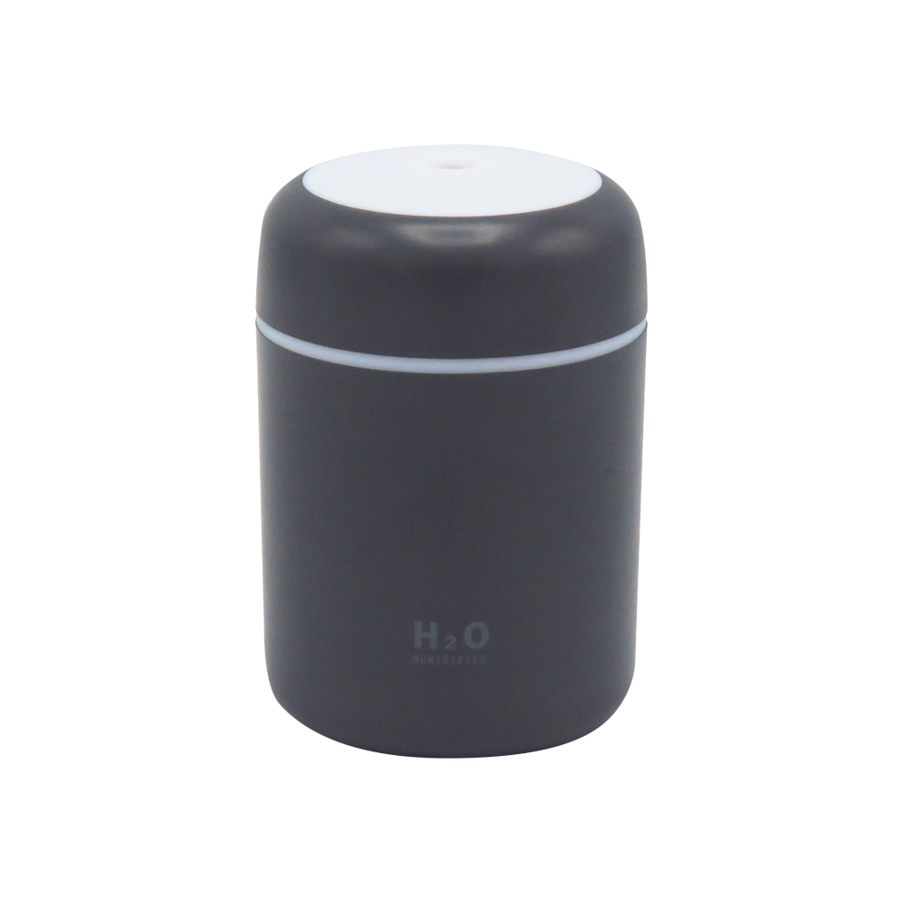 Светодиодный USB увлажнитель Aroma, серый, темно-серый