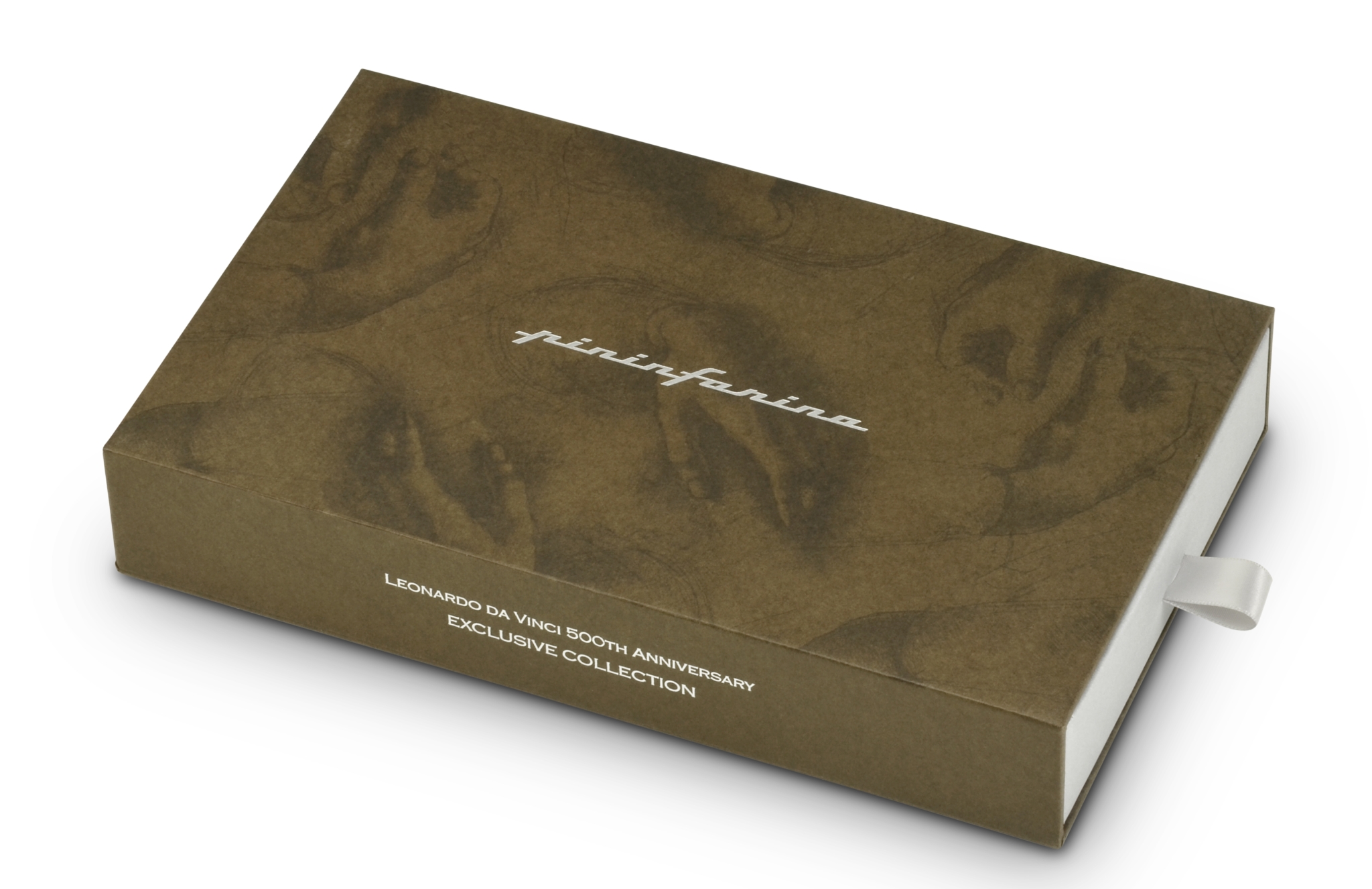 Набор из двух ручек Pininfarina  Cambiano BOX CEDARWOOD, серебристый, алюминий, дерево кедр