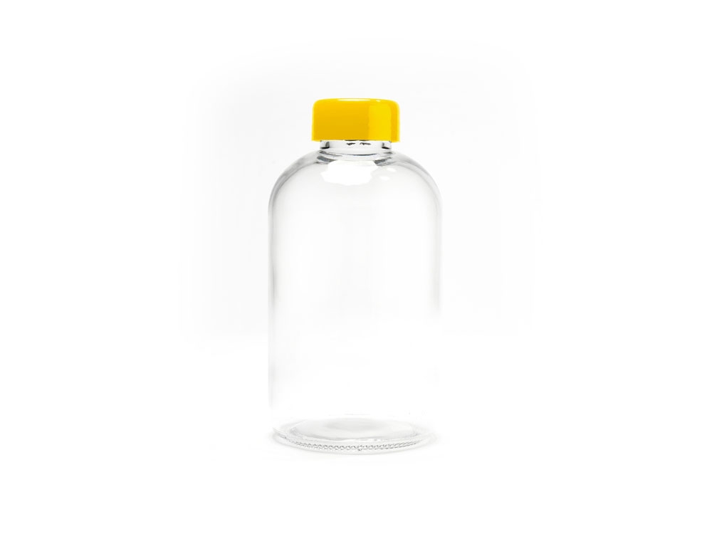 Бутылка KASTER в неопреновом чехле, желтый, неопрен
