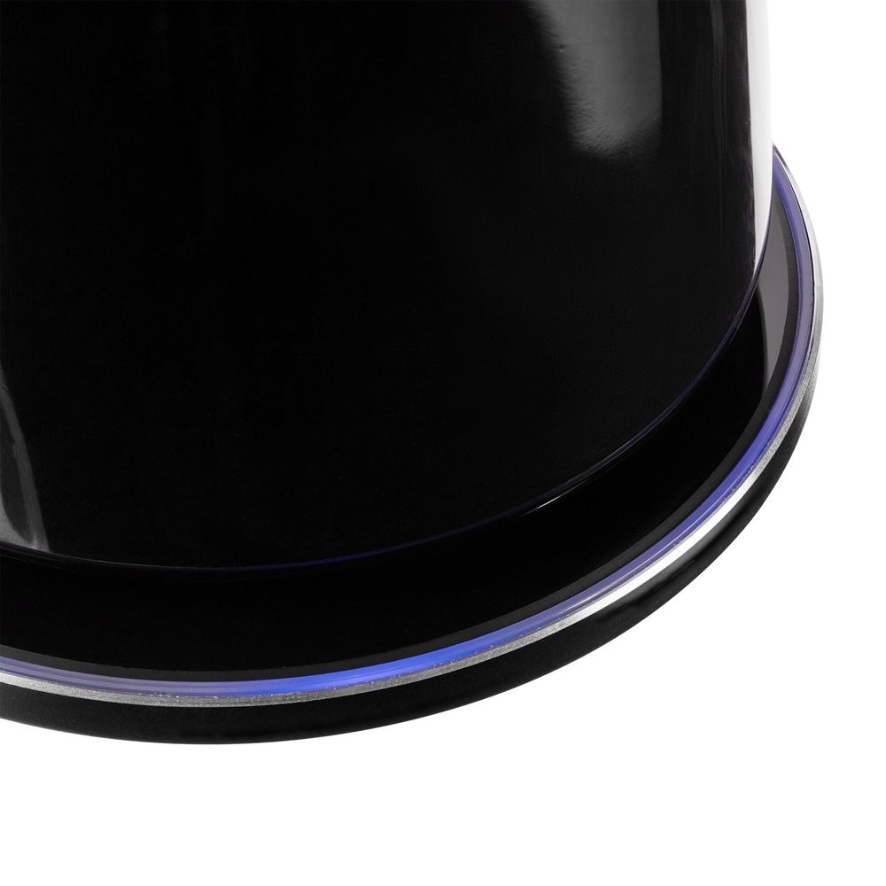 Кружка с подогревом и беспроводной зарядкой Dual Base, ver.2, черная, черный