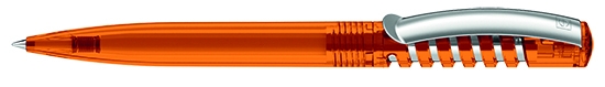  2410 ШР сп New Spring Clear clip metal оранжевый 151, оранжевый, пластик
