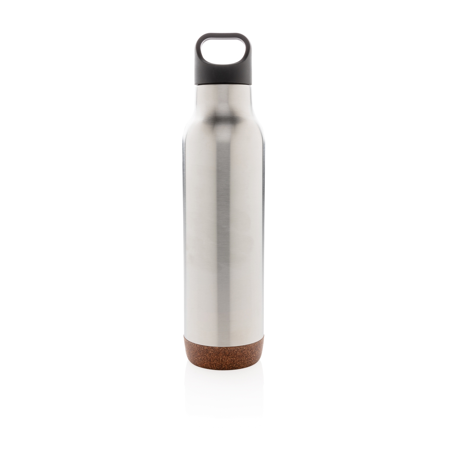 Герметичная вакуумная бутылка Cork, 600 мл, серебристый, нержавеющая сталь; pp