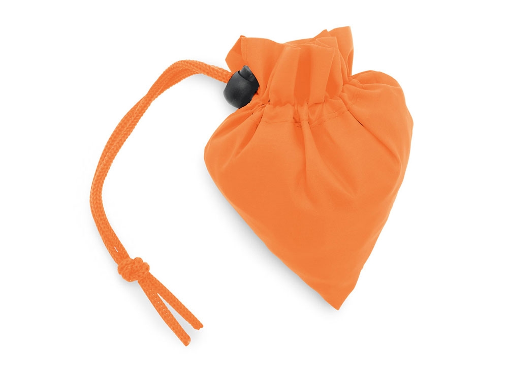 Складная сумка 190Т «SHOPS», оранжевый, полиэстер