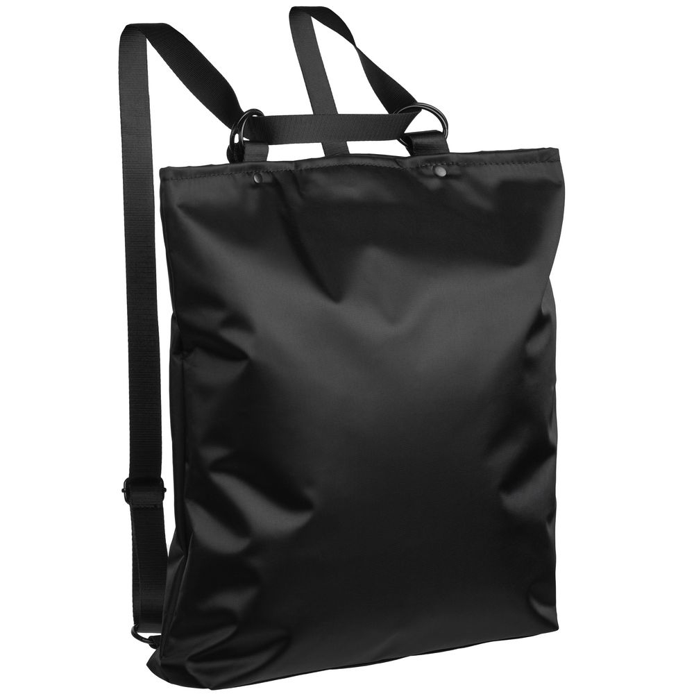 Рюкзак-трансформер ringLink с отстегивающимся карманом, черный, черный, твил