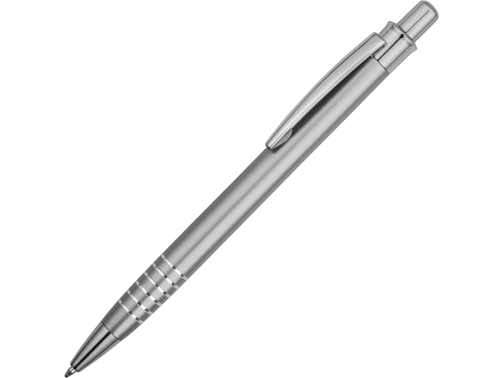 Ручка металлическая шариковая «Бремен», серебристый, металл