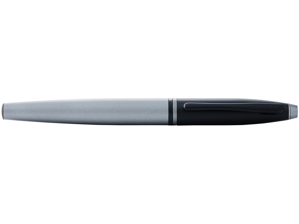 Ручка перьевая «Calais Matte Gray and Black Lacquer», перо F, серый, металл