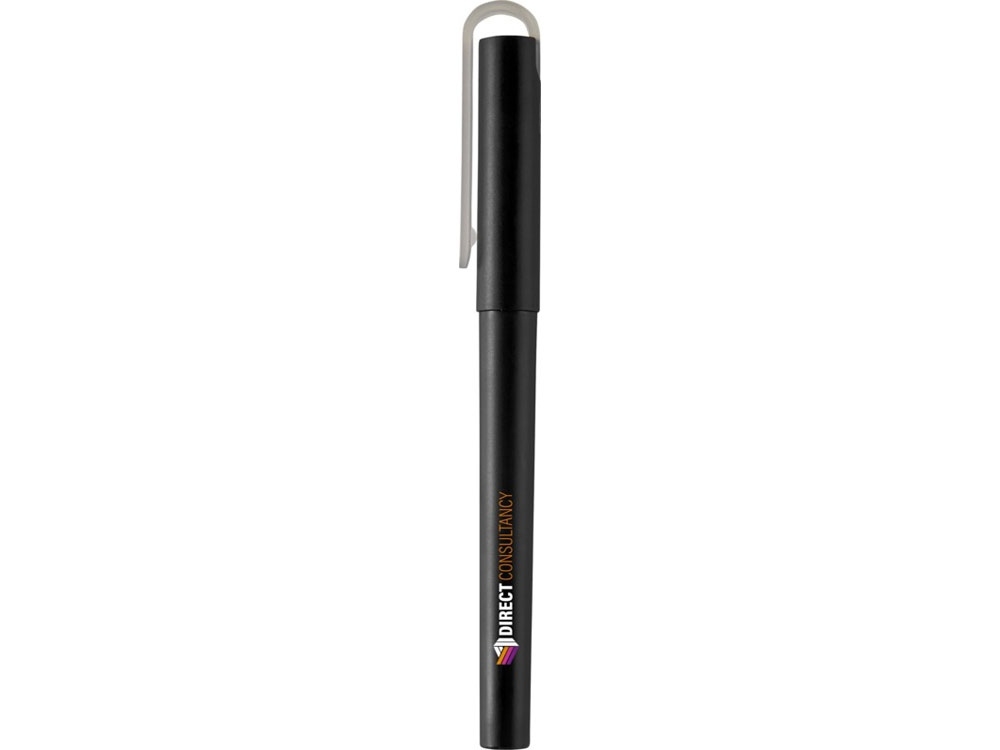 Ручка гелевая «Mauna» из переработанного PET-пластика, черный, пластик
