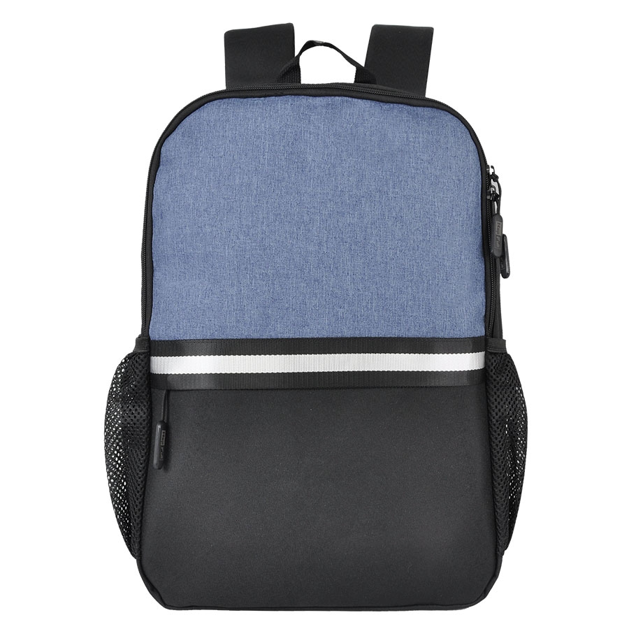 Рюкзак Cool, синий/чёрный, 43 x 30 x 13 см, 100% полиэстер 300 D, красный