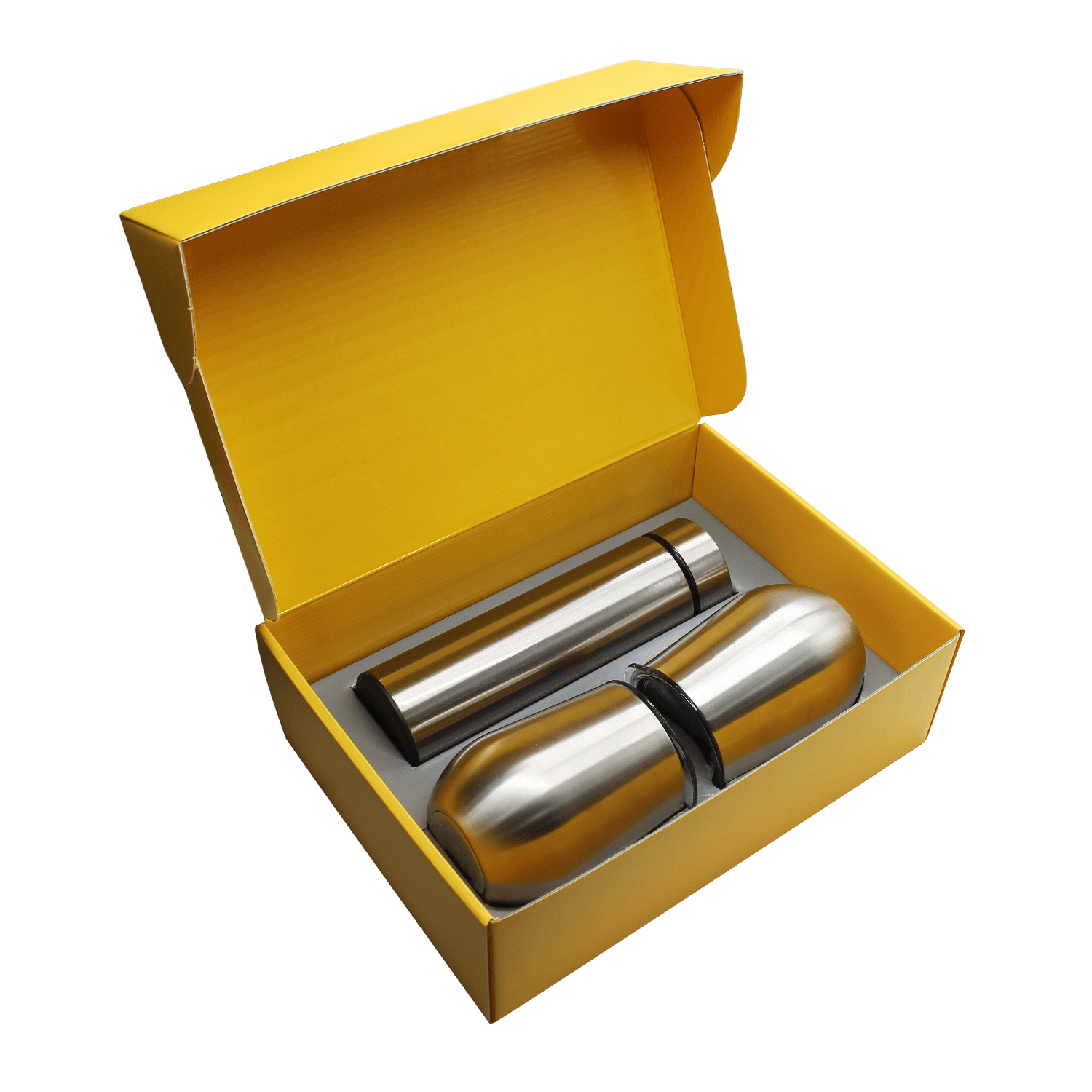 Набор Hot Box C2 (металлик) G  (сталь), серый, металл, микрогофрокартон