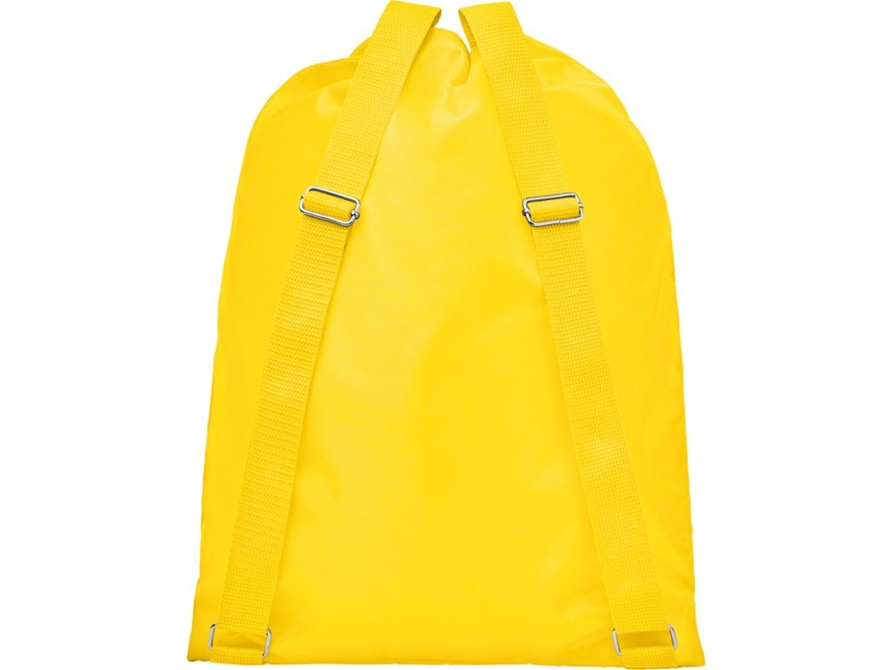 Рюкзак «Oriole» с лямками, желтый, полиэстер