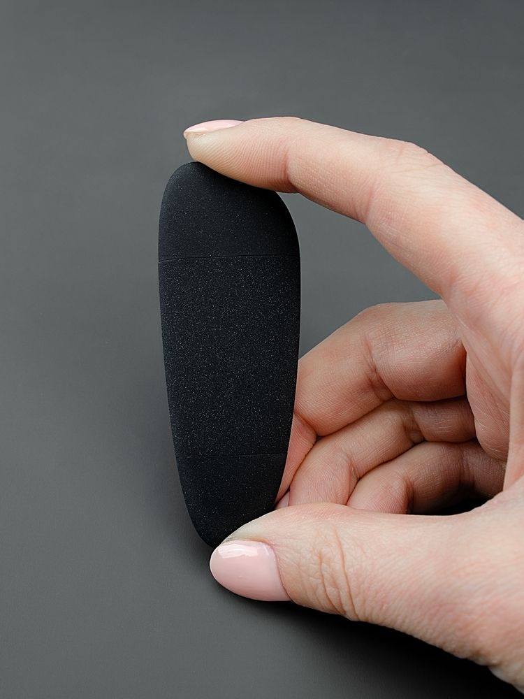 Флешка Pebble Type-C, USB 3.0, черная, 32 Гб, черный, пластик, покрытие, имитирующее камень