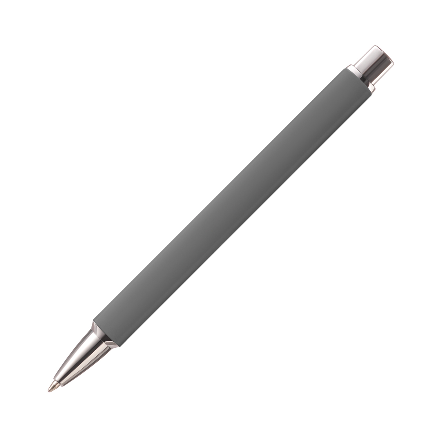 Шариковая ручка Penta, серая, серый