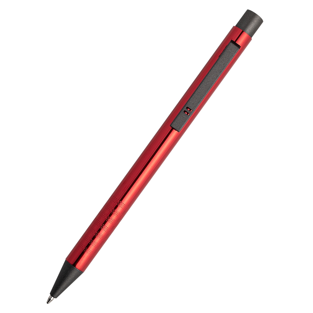 Ручка металлическая Лоуретта, красный, красный